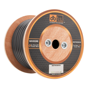 DB Link MKPW0BK50 : 0 Gauge Black 50 ft. Maxkore Soft Touch Power Wire Roll