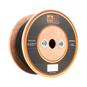 DB Link MKPW8BK100 : 8 Gauge Black 100 ft. Maxkore Power Wire Roll
