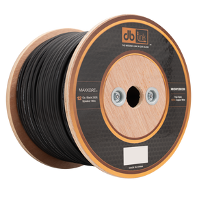 DB Link MKSW12BK250 : 12 Gauge Black 250 ft. Maxkore Soft Touch Speaker Wire Roll