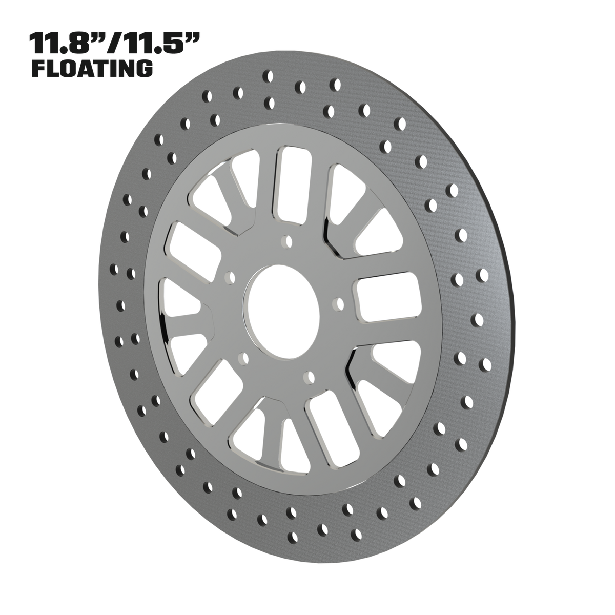 Money Maker 11" floating rotor in polished