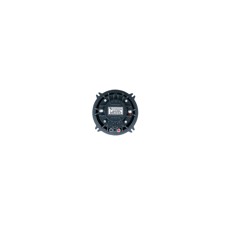 Diamond Audio 5.25" MP Series 2-Way Full-Range Coaxial Speaker w/1" Horn Tweeter (4Ω) - MP525