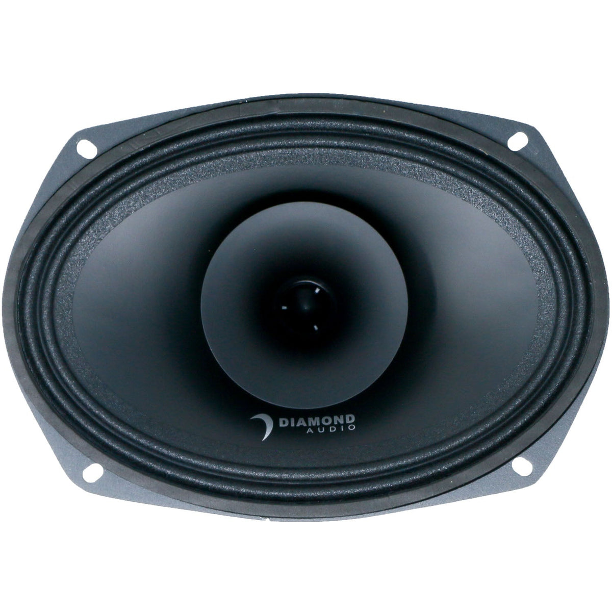 Diamond Audio 6"x 9" MP Series 2-Way Full-Range Coaxial Speaker w/1" Horn Tweeter (2Ω) - MP692