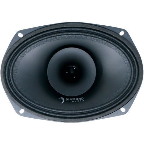 Diamond Audio 6"x 9" MP Series 2-Way Full-Range Coaxial Speaker w/1" Horn Tweeter (2Ω) - MP692