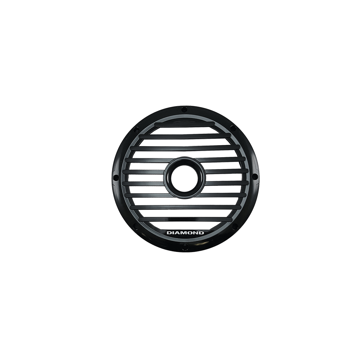 Diamond Audio 10" Black Marine Subwoofer Grill w/LED (Single) - MS10GRLB