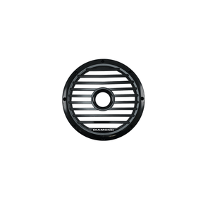 Diamond Audio 10" Black Marine Subwoofer Grill w/LED (Single) - MS10GRLB