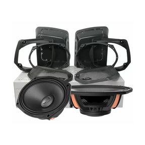 Diamond Audio 1998-2013 Harley Davidson® Cut-In Lid Kit with MS69NEO (4Ω) - MS694NEOLK13