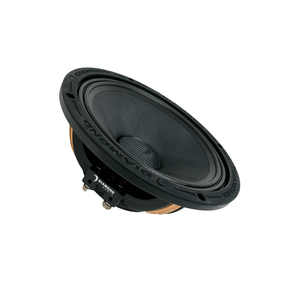 Diamond Audio 8" MSNEO Series High Output Neo Midrange Speakers (4Ω) - MS8NEO