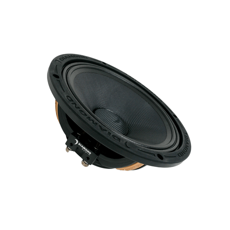 Diamond Audio 8" MSNEO Series High Output Neo Midrange Speakers (4Ω) - MS8NEO