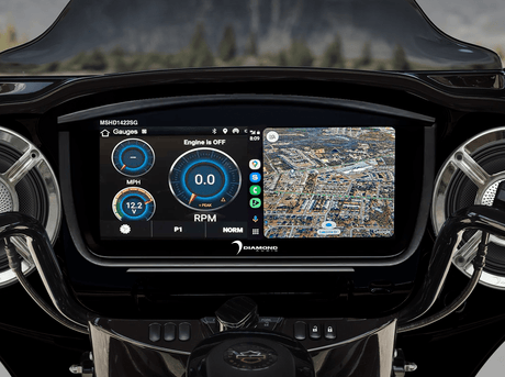 Diamond Audio 2014-2023 Plug N-Play 12.3" Digital Media Receiver for Harley Davidson Street Glide – MSHD1423SG