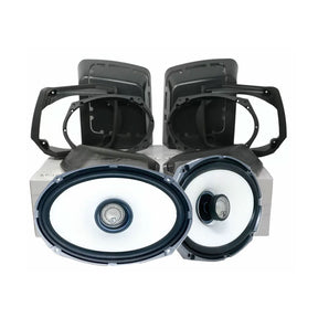 Diamond Audio 1998-2013 Harley Davidson® Cut In Lid Kit with HXM69F4 (4Ω) Speakers - MSHXM694LK13