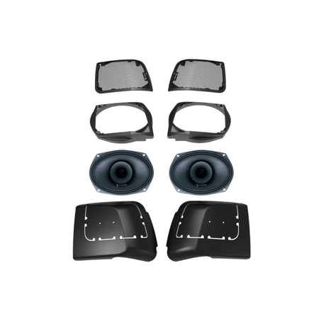 Diamond Audio 2014-2023 Harley Davidson® Cut In Lid Kit with MP692 (2Ω) Speakers - MSMP692LK