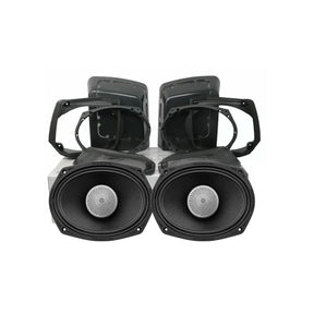 Diamond Audio 1998-2013 Harley Davidson® Cut In Speaker Lid Kit with MS692NEO2 Speakers (2Ω) - MSMS692NEO2LK13
