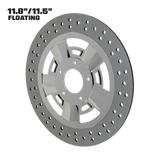 Muscle 11" floating rotor in polished