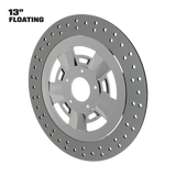 Muscle 13" floating rotor in polished