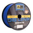 DB Link MXPW4BL100 : 4 Gauge Maxkore Premium 100% Copper Blue Soft Touch Power Wire Roll