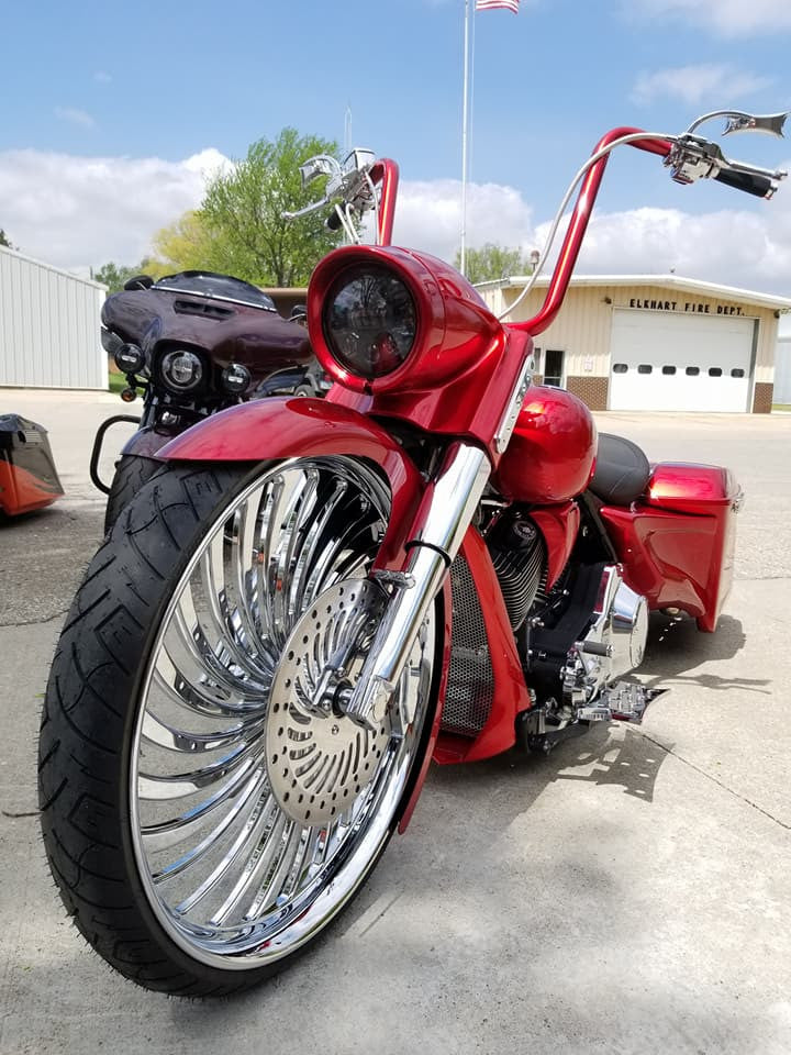 Hurricane Indian Chrome Wheels