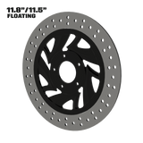 Narcos 11" floating rotor in black