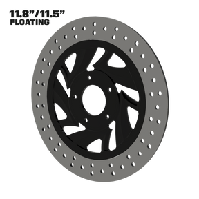 Narcos 11" floating rotor in black