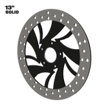 Narcos 13" solid rotor in black