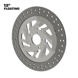 Narcos 13" floating rotor in polished