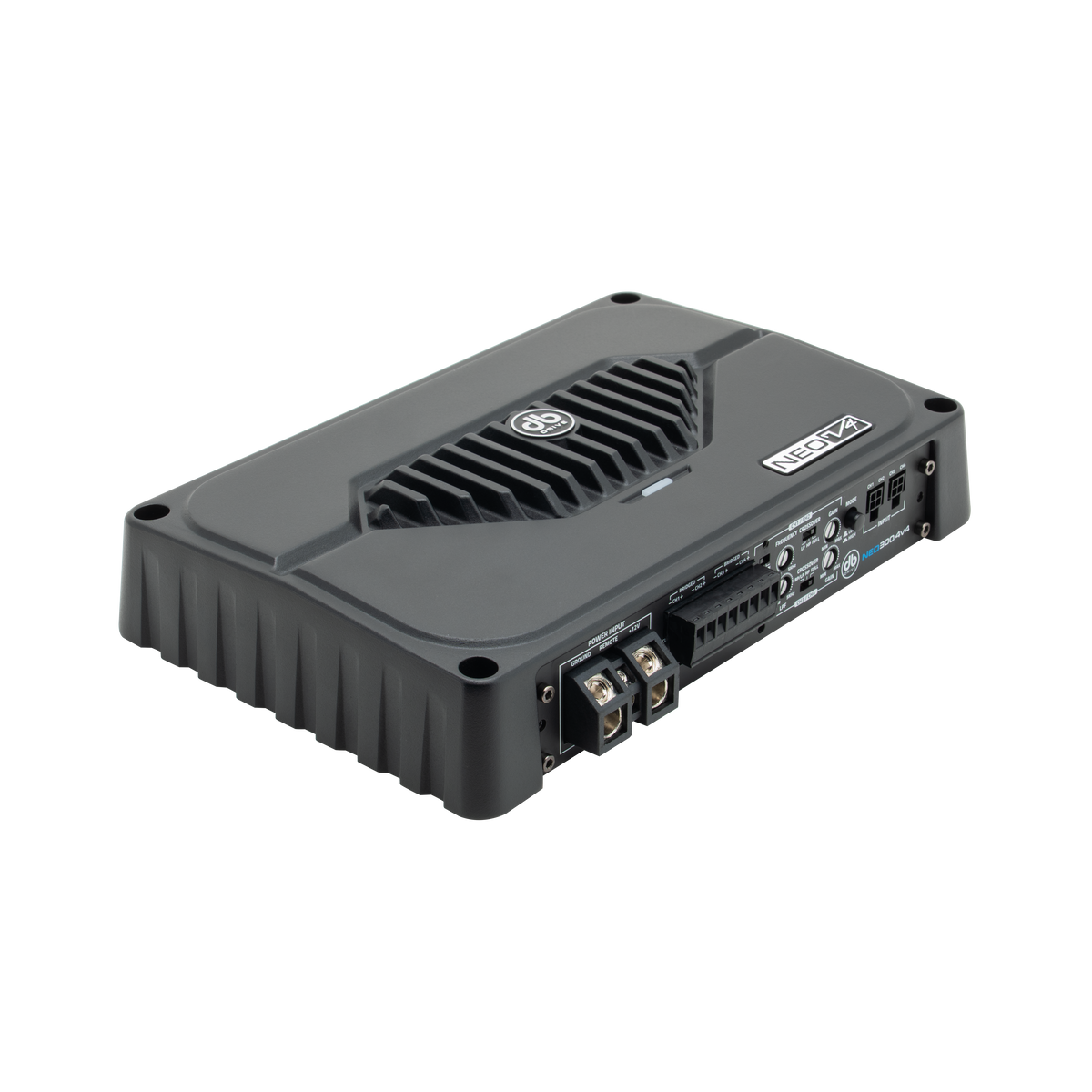 DB Drive NEO300.4V4 : 4-Channel Powersports Amplifier