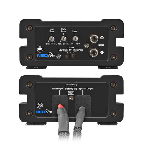 DB Drive NEO-M2 : Marine NEO 2-Channel Class D Mini Amplifier