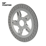 Octane 13" floating rotor in polished