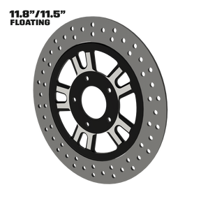 OG.01 11" Floating Rotor in Black Contrast Cut