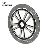 OG.01 18" Floating Rotor in Black Contrast Cut