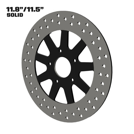 OG.02 11" Solid Rotor in Black