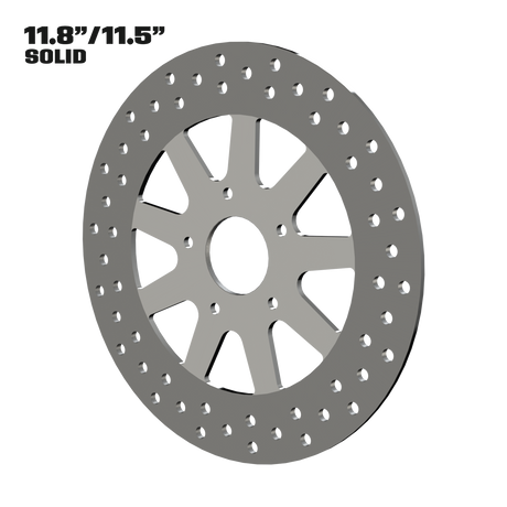 OG.02 11" Solid Rotor in Polished