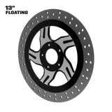 OG.03 13" Floating Rotor in Black Contrast Cut
