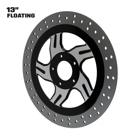 OG.03 13" Floating Rotor in Black Contrast Cut