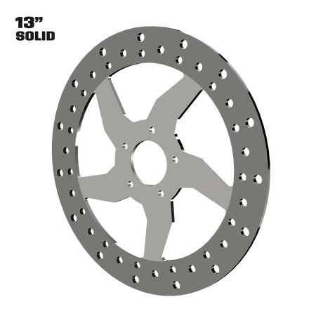 OG.03 13" Solid Rotor in Polished