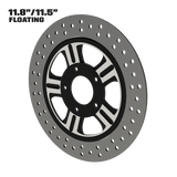 OG.04 11" Floating Rotor in Black Contrast Cut
