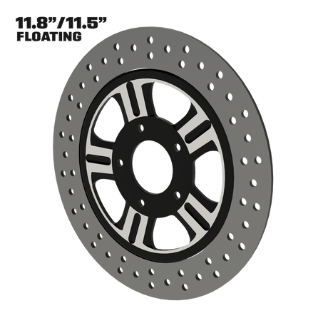 OG.04 11" Floating Rotor in Black Contrast Cut