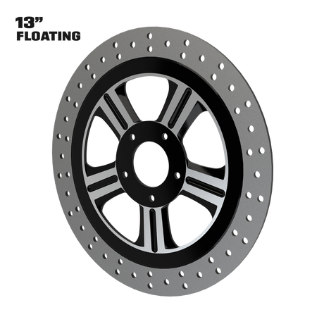 OG.04 13" Floating Rotor in Black Contrast Cut