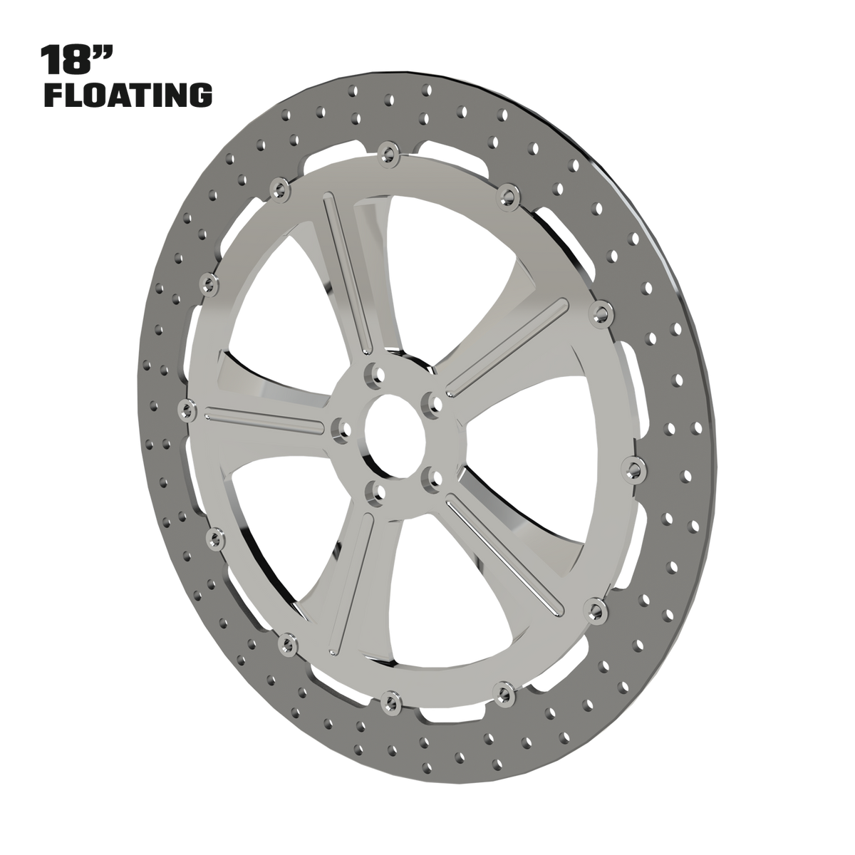 OG.04 18" Floating Rotor in Polished