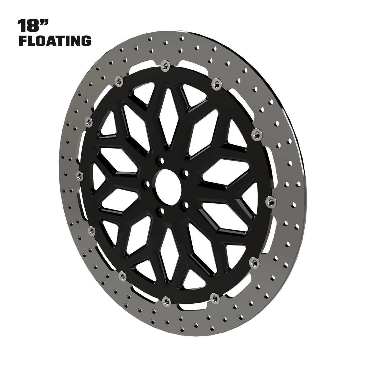 OG.05 18" Floating Rotor in Black