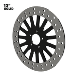OG.0613" Solid Rotor in Black