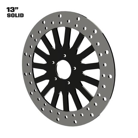 OG.0613" Solid Rotor in Black