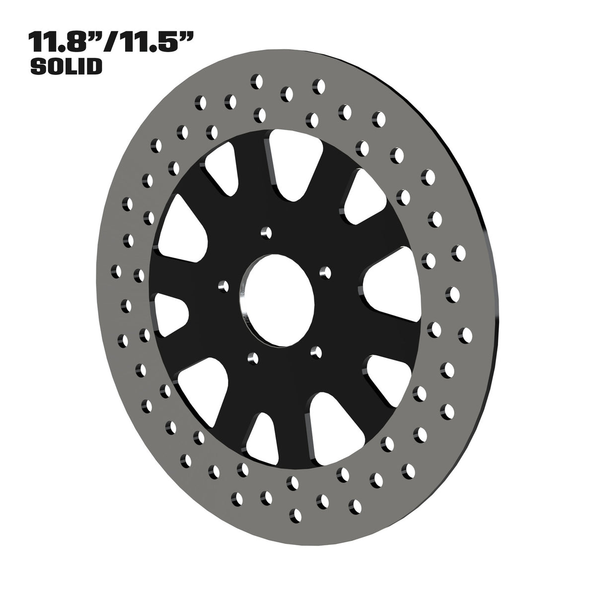 OG.07 11" Solid Rotor in Black