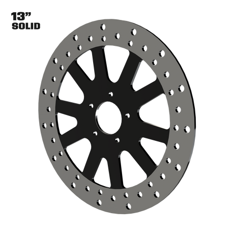 OG.07 13" Solid Rotor in Black