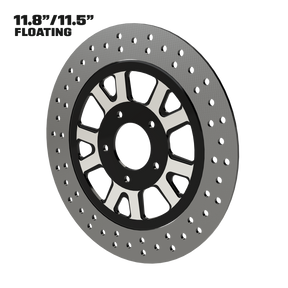 OG.07 11" Floating Rotor in Black Contrast Cut