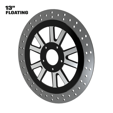 OG.07 13" Floating Rotor in Black Contrast Cut