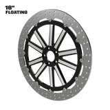 OG.07 18" Floating Rotor in Black Contrast Cut