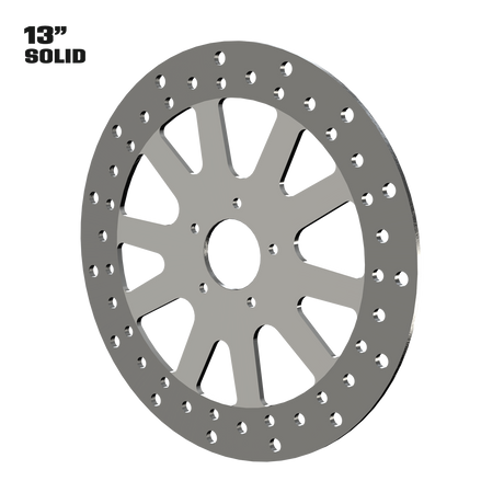 OG.07 13" Solid Rotor in Polished