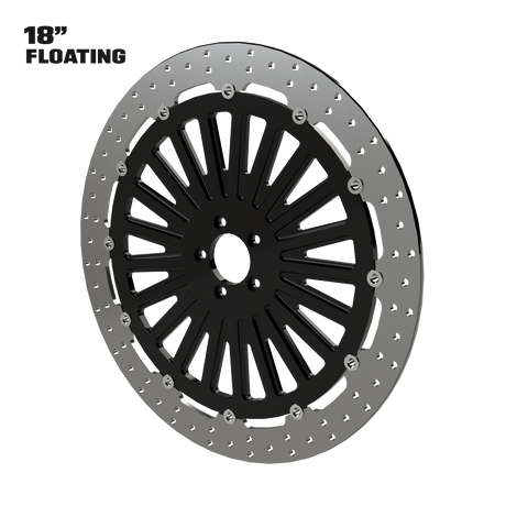 OG.08 18" Floating Rotor in Black