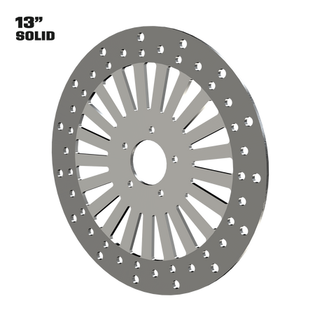 OG.08 13" Solid Rotor in Polished