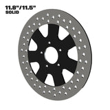 OG.10 11" Solid Rotor in Black